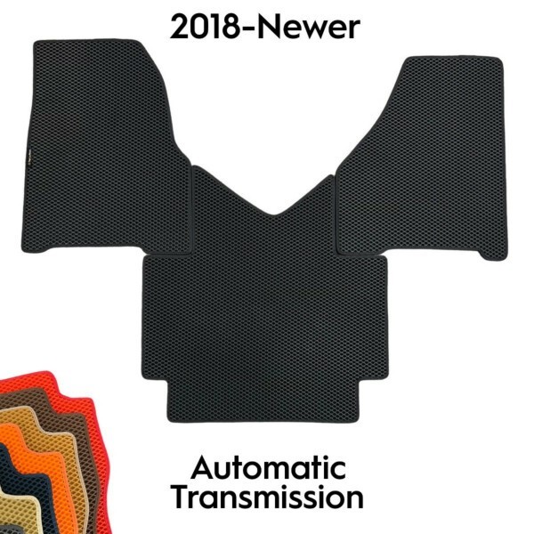 Freightliner Cascadia 116/126 Floor Mats 3Pcs Automatic 2018-Current models