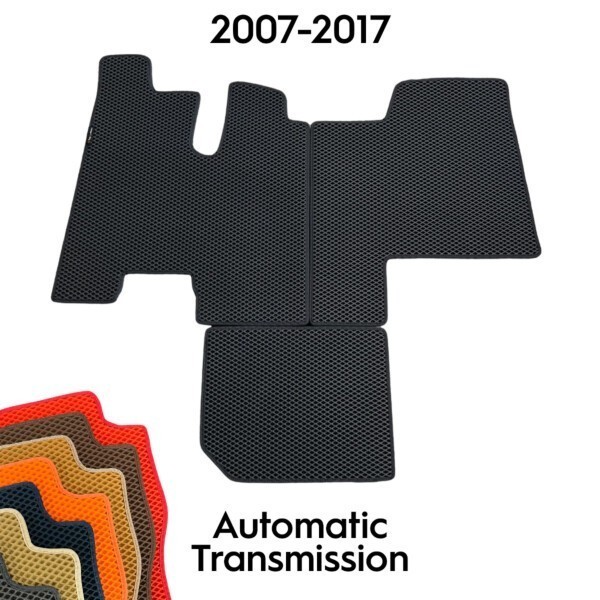 Kenworth T660 Floor Mats 3Pcs Automatic 2007-2017