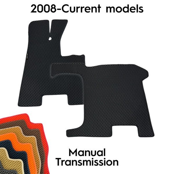 Peterbilt 365/367/389/389 Glider kits/389x Floor Mats 2Pcs Manual 2008-Current models